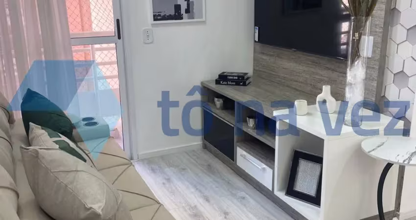 Apartamento 55m² à venda com 3 dormitórios na vila guiomar, santo andré - sp