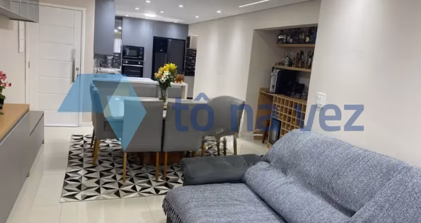 Apartamento 107m² à venda com 3 dormitórios em barcelona - são caetano do sul - sp