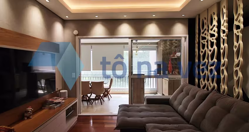Apartamento 116m² à venda com 3 dormitórios e varanda gourmet em baeta neves, são bernardo do campo