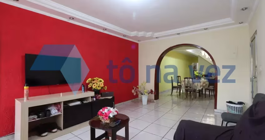 Sobrado 200m² à venda com 3 dormitórios em vila nova utinga, são paulo - sp