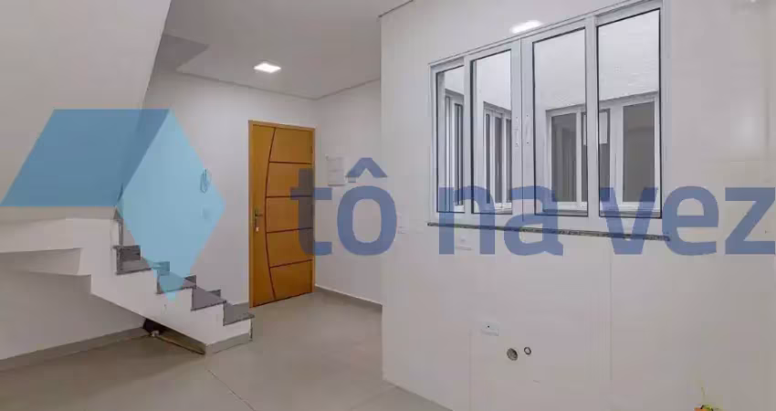 Cobertura 86m² à venda com 2 dormitórios e área gourmet em utinga, santo andré - sp