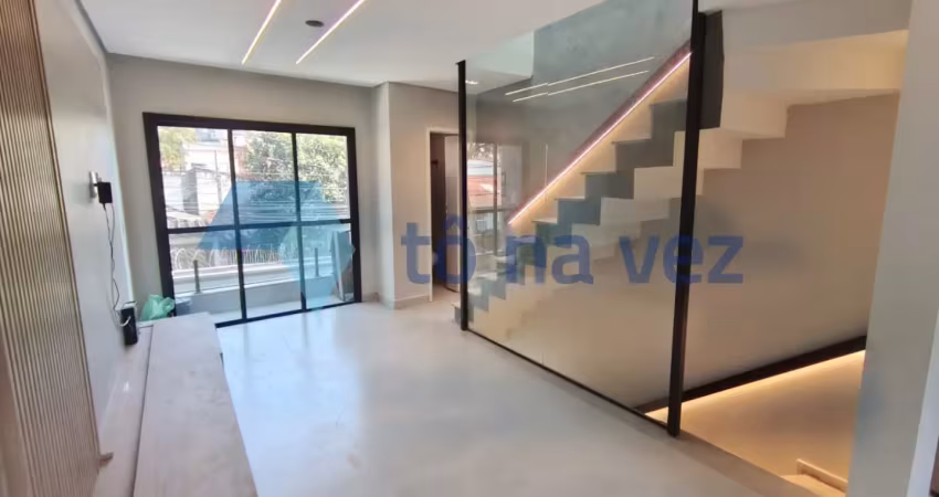 Sobrado 120m² à venda com 2 dormitórios e área gourmet em jardim santo alberto, santo andré - sp