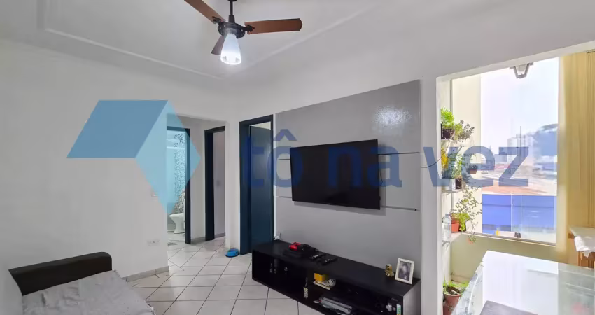 Apartamento 48m² à venda com 2 dormitórios em taboão, são bernardo do campo - sp
