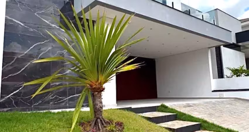 Maravilhoso sobrado mobiliado à venda próximo da prefeitura de sorocaba com 3 suítes, escritório, área gourmet e piscina com 274m² no condomínio chácara ondina em sorocaba/sp