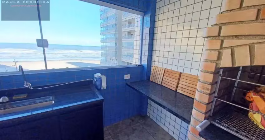 Apto 1 dorm - sacada - elevador - 50 metros da praia | aviação