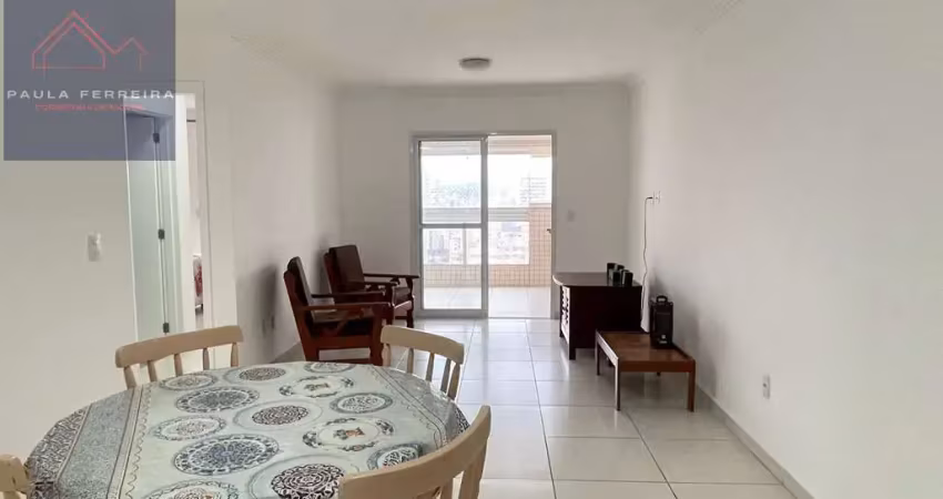 Apartamento na aviação - 2 dorms - sacada gourmet envolvente - 50m da praia
