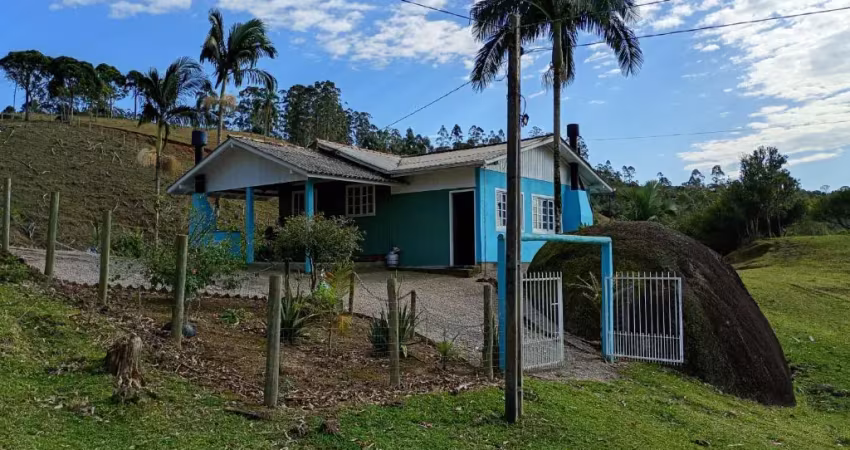 Seu sítio bem localizado em imaruí sc, 8.8 hectares c, casa escriturado e ótimo preço