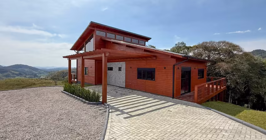 Casa em construção à venda em rancho queimado -  * terreno possui 02 hectares, 100% cercado
