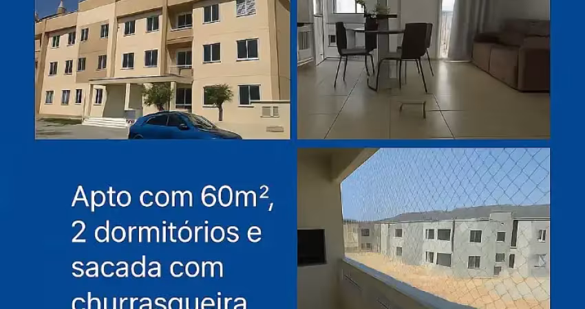 Melhor valor da região!apto bem localizado prox. pagani e br 101, sacada c. churrasqueira
