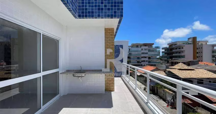 Cobertura com 1 dormitório à venda, 54 m² por r$ 545.000 - braga - cabo frio/rj