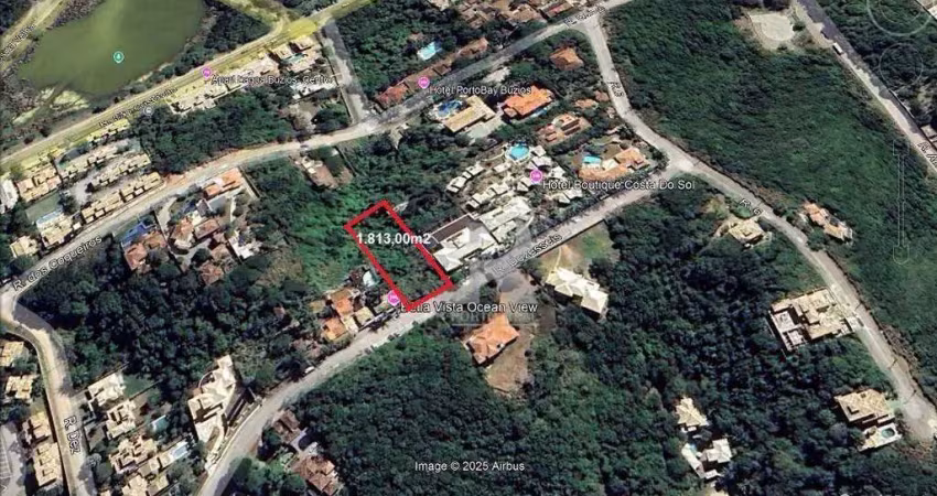 Terreno à venda, 1813 m² por r$ 1.500.000,00 - praia brava - armação dos búzios/rj