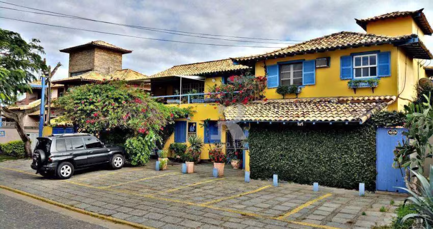Pousada com 13 dormitórios à venda, 642 m² - geribá - armação dos búzios/rj