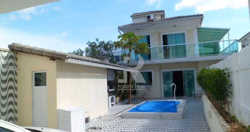 Casa com 3 dormitórios à venda, 267 m² por r$ 1.500.000,00 - portinho - cabo frio/rj