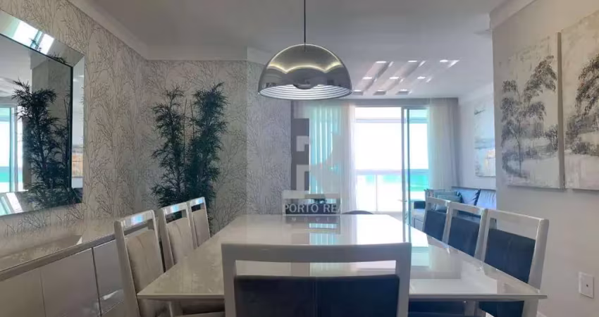 Apartamento com 3 dormitórios à venda, 180 m² por r$ 3.000.000 - praia do forte - cabo frio/rj