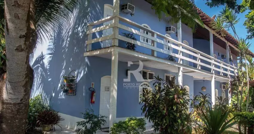 Pousada com 19 dormitórios à venda, 896 m² por r$ 6.900.000,00 - geribá - armação dos búzios/rj