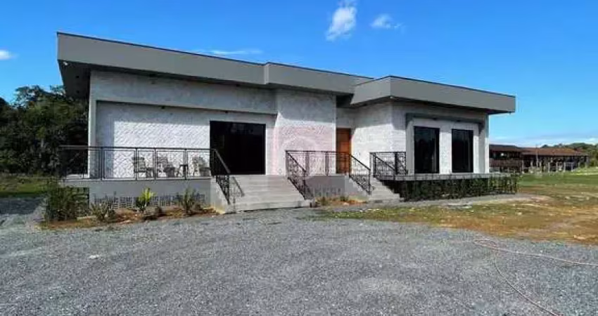 Casa de campo alto padrão no bairro vila nova em joinville/sc.