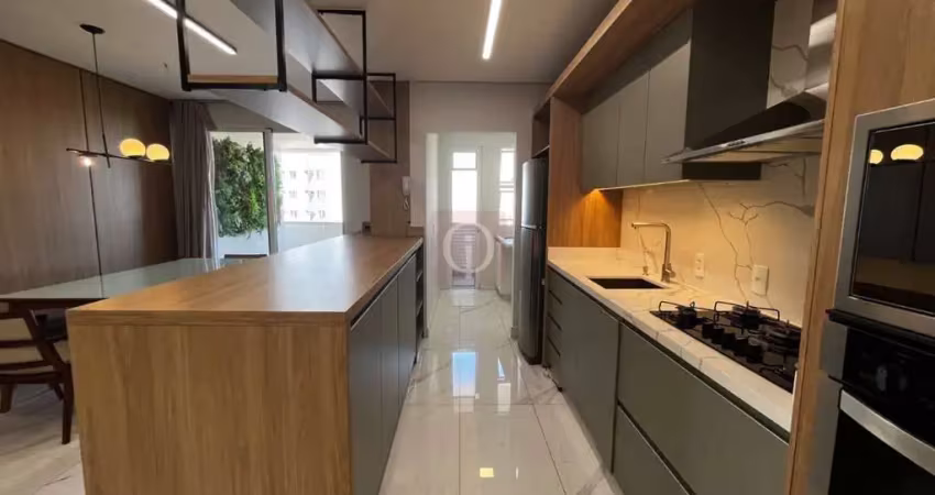 Apartamento com 3 suítes, semimobiliado no bairro américa em joinville/sc.