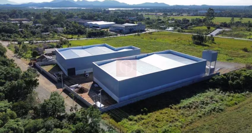 Galpão industrial em araquari/sc para investimento.