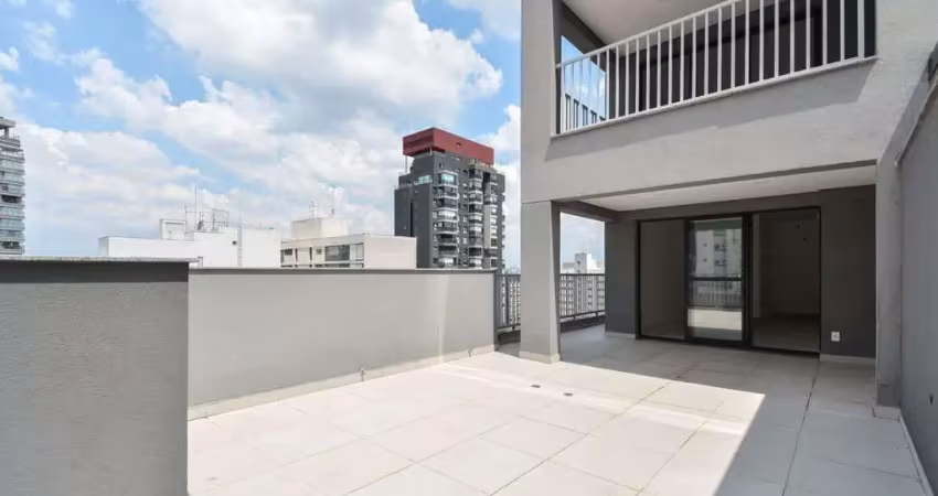 Apartamento penthouse à venda em pinheiros, com 1 quarto, 1 banheiro, 80m²