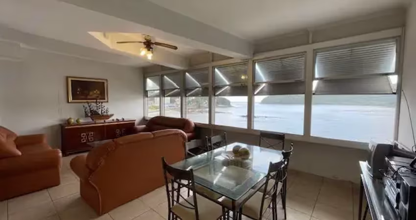 Apartamento pé na areia , praia dos milionários são vicente