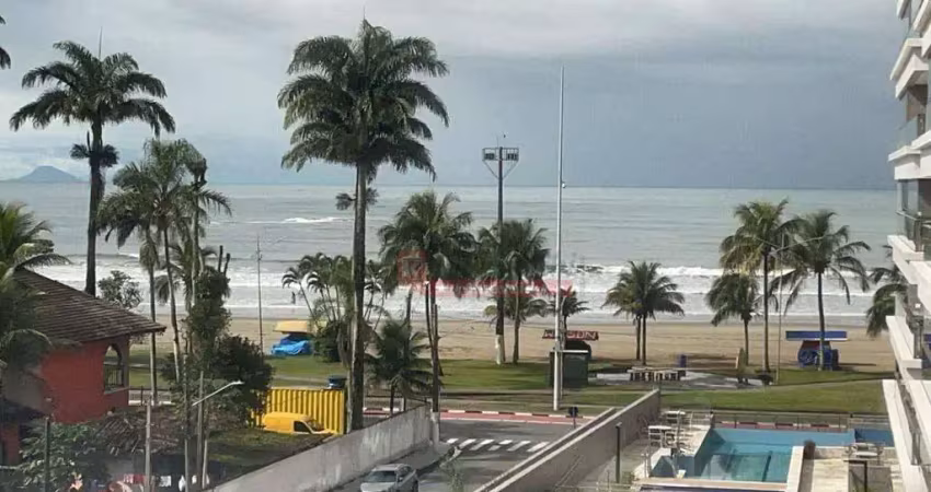 Apartamento com vista permanente para o mar, andar alto. oportunidade