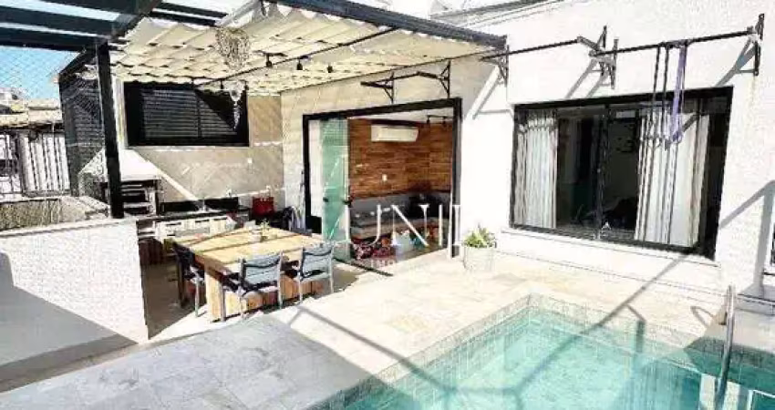 Excelente cobertura reformado 3 quartos 2 suites 2 vagas no ingá!!