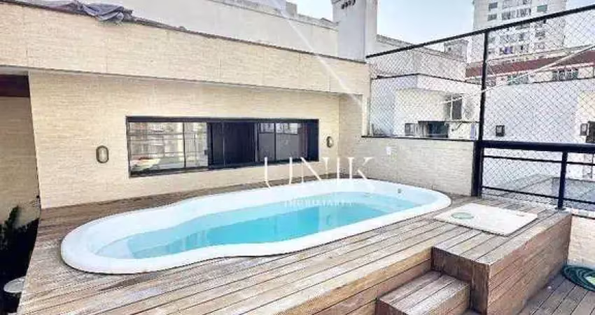 Excelente cobertura 4 quartos 2 suites 2 vagas piscina e churrasqueira!!