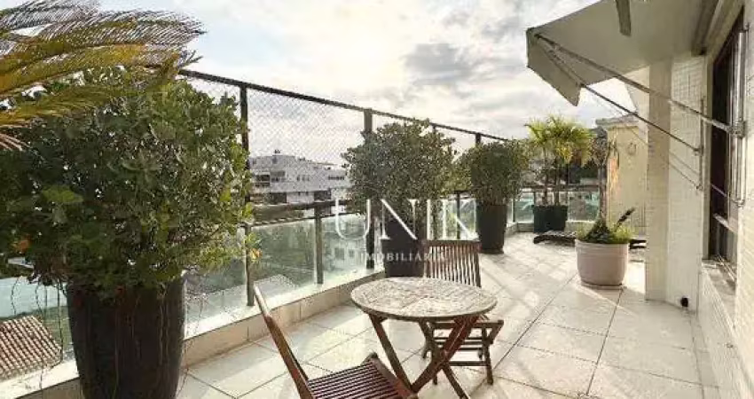 Excelente cobertura linear 3 quartos suite hidro churrasqueira 2 vagas em são francisco!!