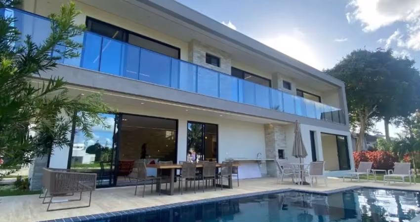 Casa alto padrão no condomínio terra viva em aldeia, com 370m²