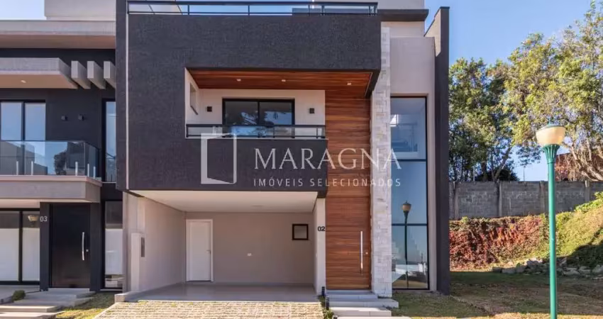 Casa de condomínio pilarzinho - 166 m² - triplex com 3 suítes