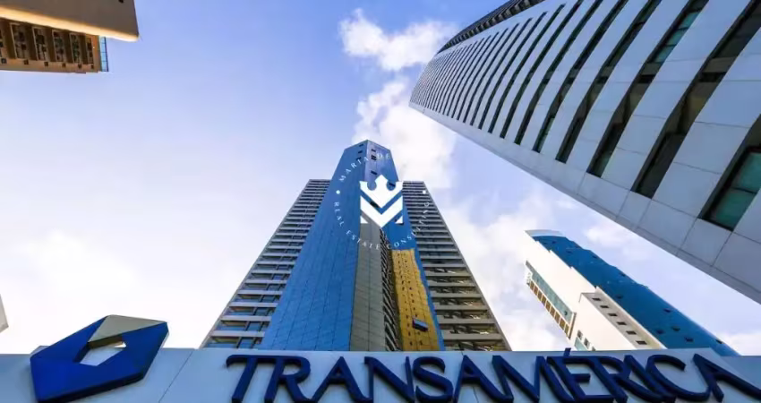 Flat mobiliado no transamérica na avenida boa viagem para venda