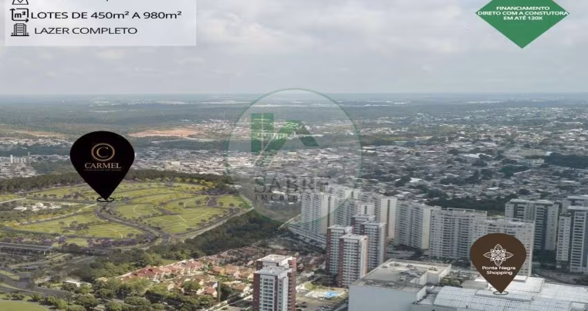Terreno a venda no bairro Ponta Negra Manaus