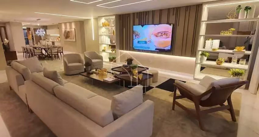 Apartamento no taj com 4 suítes , 176 m² - praia de itaparica - vila velha/es