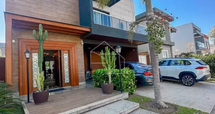Casa no condomínio boulevard lagoa com 4 quartos e 3 suítes.