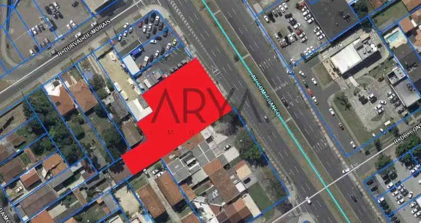 Terreno à venda na Avenida Comendador Franco, 3940, Uberaba, Curitiba