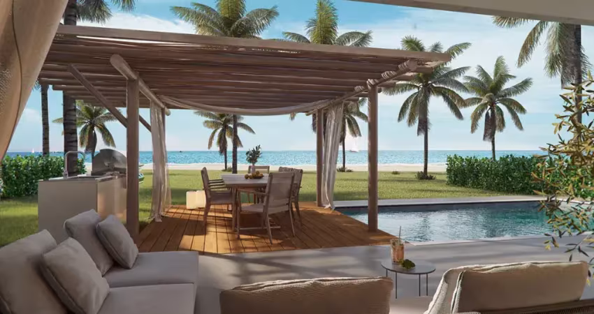 Casa com 226 m² 5 quartos sendo 5 suítes na beira mar da praia de antunes maragogi alagoas