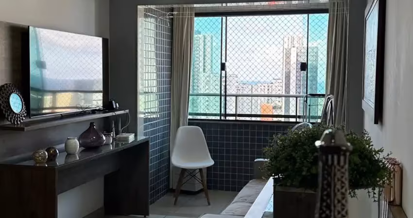 Vendo apartamento 2 quartos mobiliado em boa viagem