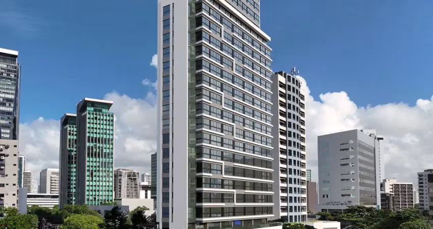 Apartamento com 23 m² 1 quarto studio na ilha do leite ideal para investir no recife-pe