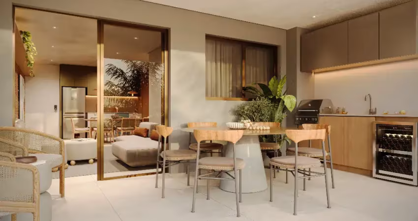 Apartamento com 80 m2 3 quartos sendo 2 suíte e 2 vagas a beira mar da praia do cupe porto de galinhas ipojuca-pe