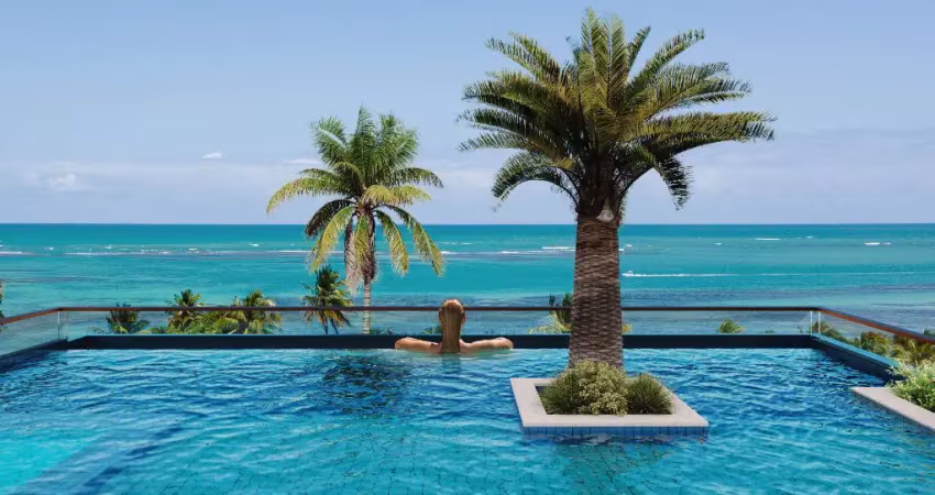 Apartamento 28m² 1 quarto no palm beach residence tamandaré – próximo à praia dos carneiros e campas