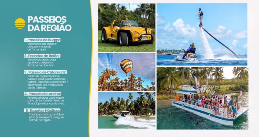 Oportunidade de investimento em tamandaré studio a 50 metros do mar