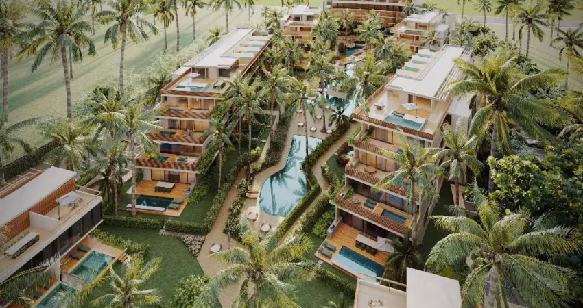 Cobertura com 298 m² 4 suítes na beira mar do pontal do cupe- porto de galinhas