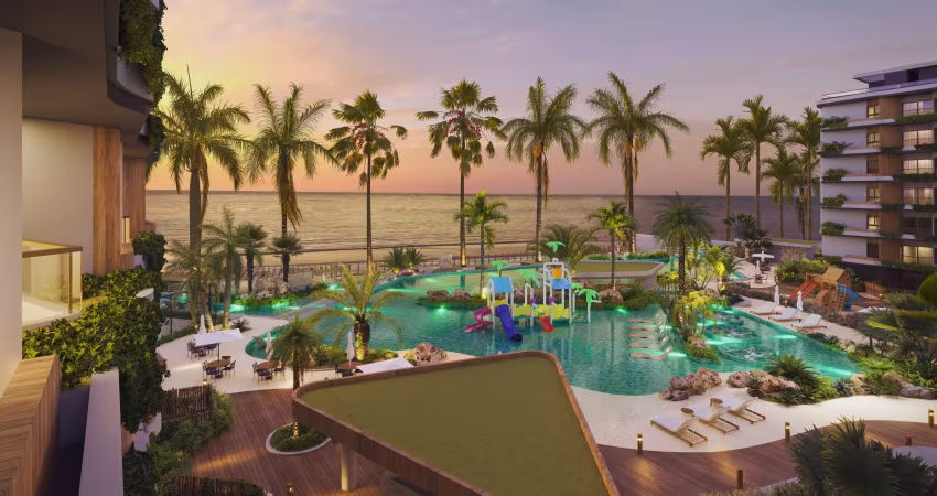 Apartamento com 60 m² 2 quartos na beira mar de peroba maragogi, lançamento exclusivo