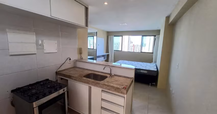 Alugo apartamento mobiliado do tipo studio em boa viagem - recife