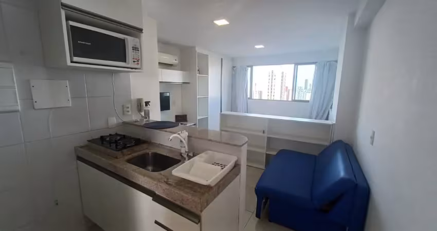 Alugo apartamento mobiliado do tipo studio em boa viagem - recife