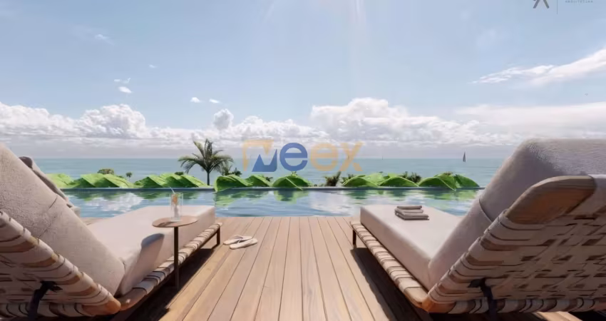 Apartamento com 32 m² em pré-lançamento para investidor na praia de japaratinga
