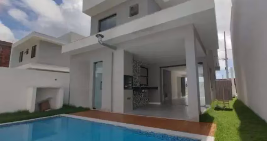 Casa em condomínio para venda em camaçari, abrantes, 4 dormitórios, 4 suítes, 5 banheiros, 2 vagas