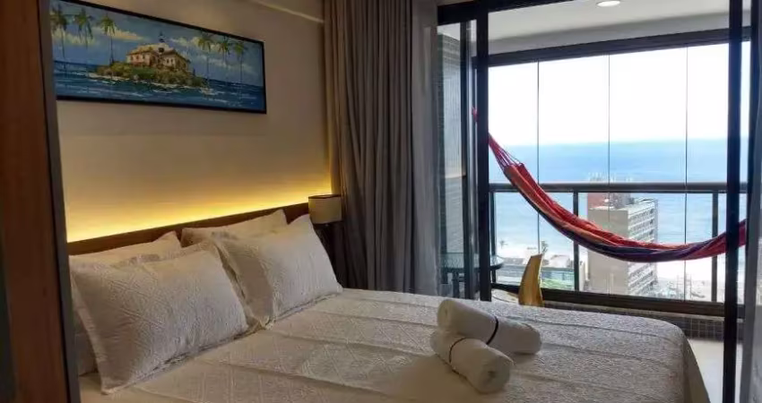 Imóvel para venda possui 24 metros quadrados com 1 quarto em barra - salvador - ba
