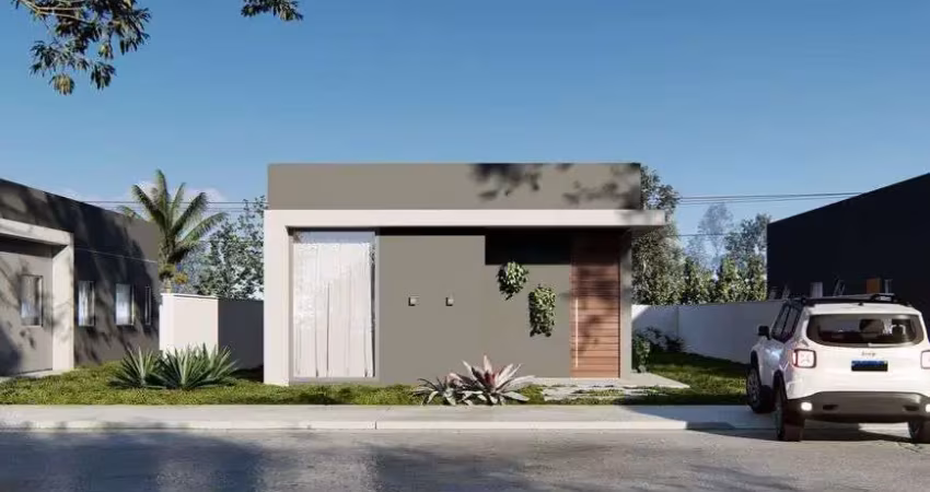 Excelente casa 3/4 sendo 2 ssuítes em condomínio fechado em jauá - abrantes