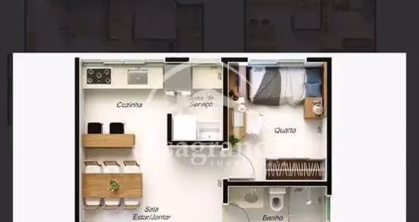 Apartamento com 2 quartos à venda na Rua Armando Tucci, 555, Santa Mônica, Uberlândia